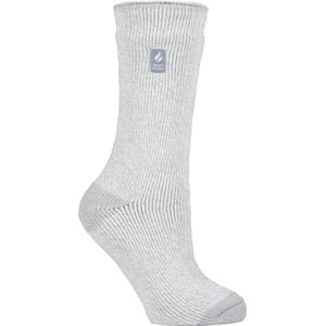 Heat Holders Lite - Geïsoleerde thermo damessokken - Zilvergrijs (Venetië)