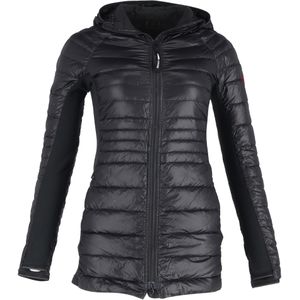 Canada Goose Hybridge Lite Met Capuchon Donsjack in Zwart Polyamide