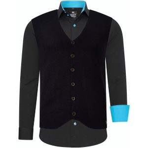 Shirt met vest set van 2
