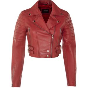 Dames - Brando - Leren Bikerjack - Damascus - Ultrazacht Nappa