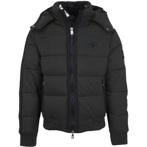 Plein Sport Padded Taped Sleeve Black Jacket