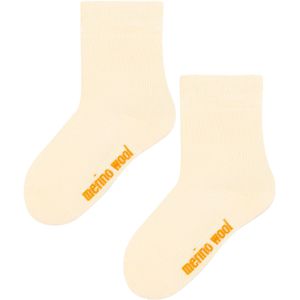 Steven - Thermische gebreide merinowolsokken voor kinderen - Room