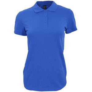 SOLS Dames/dames Perfect Pique Poloshirt Met Korte Mouwen (Koningsblauw) - Maat 2XL