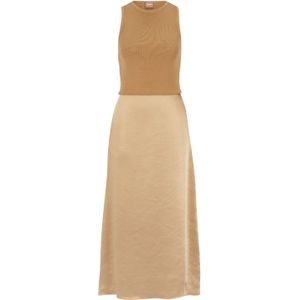 Boss Dames/Dames Flaurelia Gebreide Jurk (Beige)