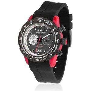 Bultaco Herenhorloge Kwarts Rood