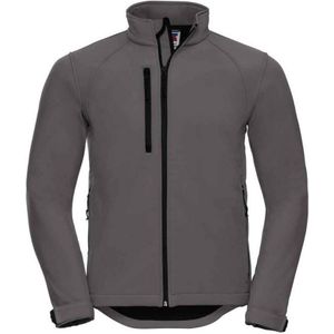 Russell Effen Soft Shell Jas Heren (Titanium)