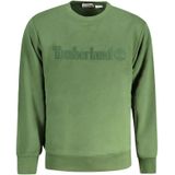 Timberland - Sweater - Groen - Katoen - Geborduurd Logo