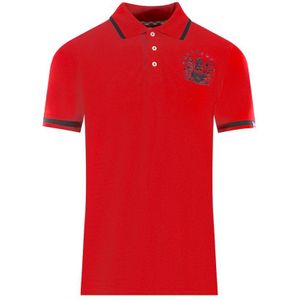 Aquascutum Tipped Aldis Red Polo Shirt