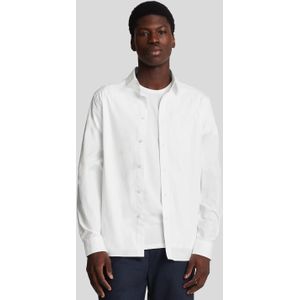 Lyle & Scott - Tonal Eagle Easy Care Poplin - Overhemd - Wit