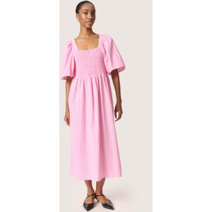 SOAKED IN LUXURY - Anvitte - Jurk - Pink - 3/4 Lengte - Halve Mouw