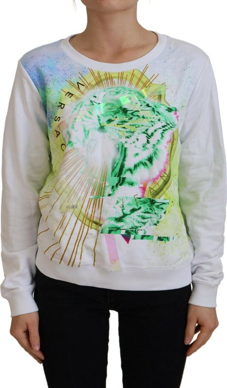 Versace Jeans - Sweatshirt - Wit - Graphic Print