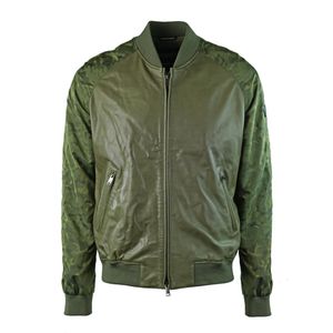 Emporio Armani W1B54P W1P58 010 Leather Jacket - Maat 42