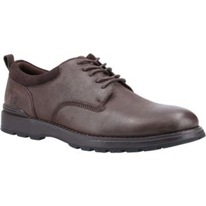 Hush Puppies Dylan Leren Herenschoenen (Bruin) - Maat 39