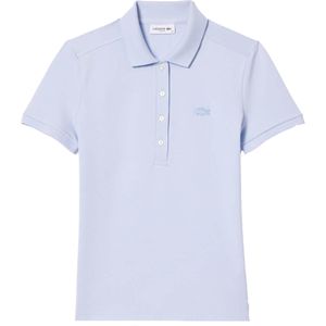 Lacoste Dames/Dames Mini Piqué Stretch Slim Poloshirt (Blauw)