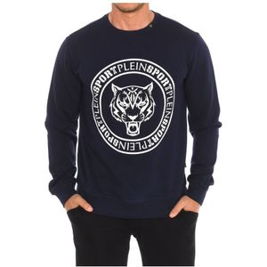 FIPSG603 Heren Sweatshirt Met Lange Mouwen En Ronde Hals - Maat S