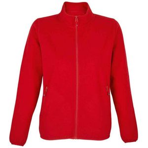 SOLS Dames/Dames Factor Microfleece Recycled Fleece Jacket (Rood)