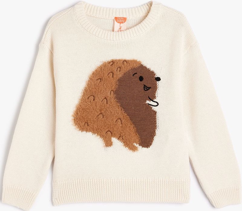 Koton - Trui - Lichtbeige - Gebreide Truien