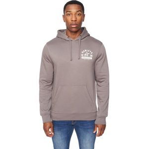 Henleys Heren Upton Hoodie (Donkergrijs)