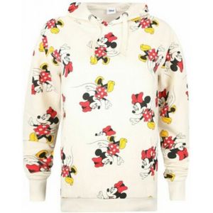 Disney Dames/dames Strides Minnie Mouse All-Over Print Hoodie (Steen) - Maat L