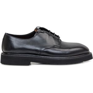 Premiata - 32102Ciclone - Veterschoenen - Zwart - Kalfsleer