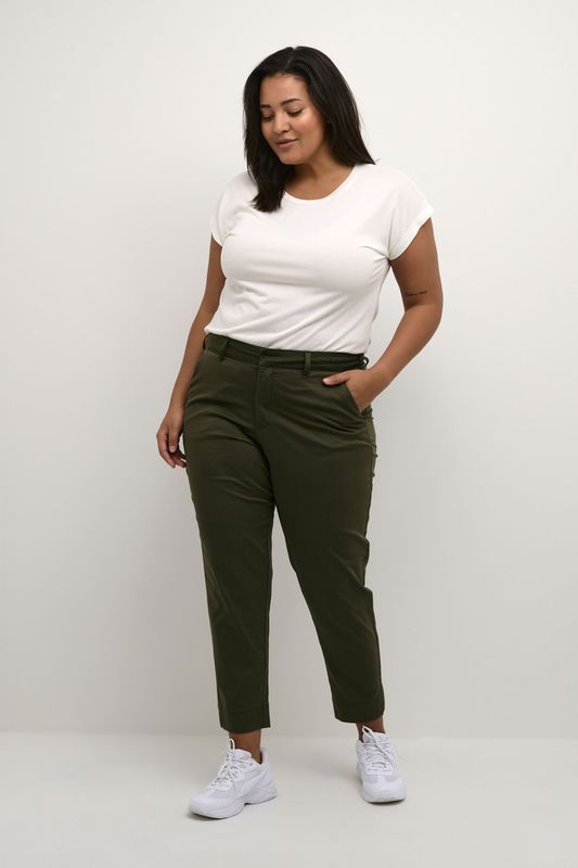 Casual broek Regular fit Grape Leaf green