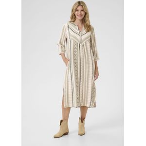 Cream Jurk 'Sola'  groen / pink / zwart