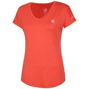 Dare 2b Dames/dames Actief T-Shirt (Neon Peach) - Maat 54
