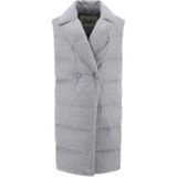 HERNO Gewatteerde Lange Giletjas