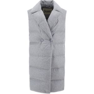 HERNO Gewatteerde Lange Giletjas