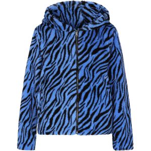 Mymo - Bontjas - Blauw Zwart - Dames