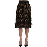 Dolce & Gabbana - Hoge Taille Rok - Veelkleurig - Polyester