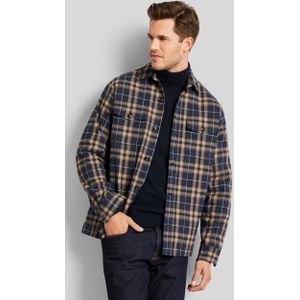 Bugatti Herren Overhemd met opgestikte zakken