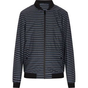 Mo - Jas - Blauw - Bomberjack - Met Strepen