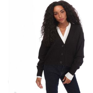 Only Dames/Dames Carol Leuk Gebreid Vest (Zwart)