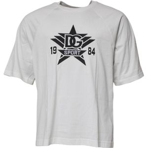 Dolce & Gabbana - Short Sleeve Crewneck T-shirt - Wit - T-shirts