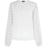 DreiMaster - Bloes met Lange Mouwen - Wolwit