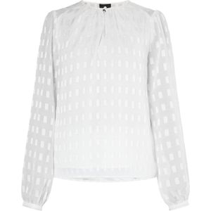 DreiMaster - Bloes met Lange Mouwen - Wolwit