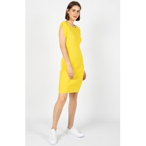 Silvian Heach - Dames Jurk - Geel - Katoen