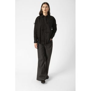 Soaked in Luxury, Dames, Jassen, Zwart, Maat: L Katoen,