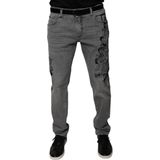 Rechtermouwen Jeans Love Is Love Stijl