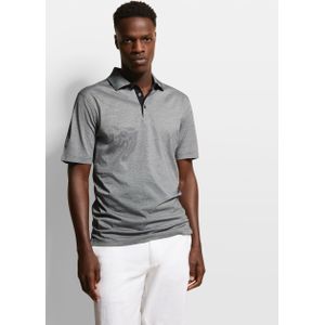 Bugatti Herren Poloshirt met discrete strepen