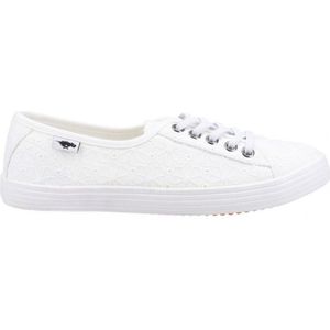 Rocket Dog Dames/dames Chow Chow Elsie Eyelets Pompen (Wit)