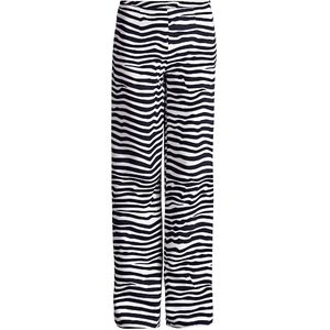 Gestreepte broek met wijde pijpen