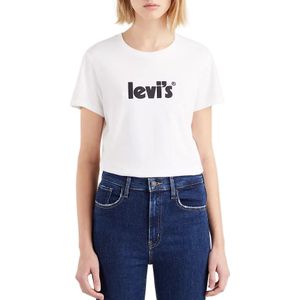 Levi´s - The Perfect 17369 - T-shirt - Wit - Katoen