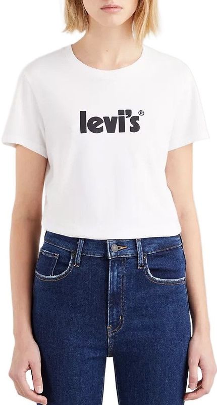 Levi´s - The Perfect 17369 - T-shirt - Wit - Katoen