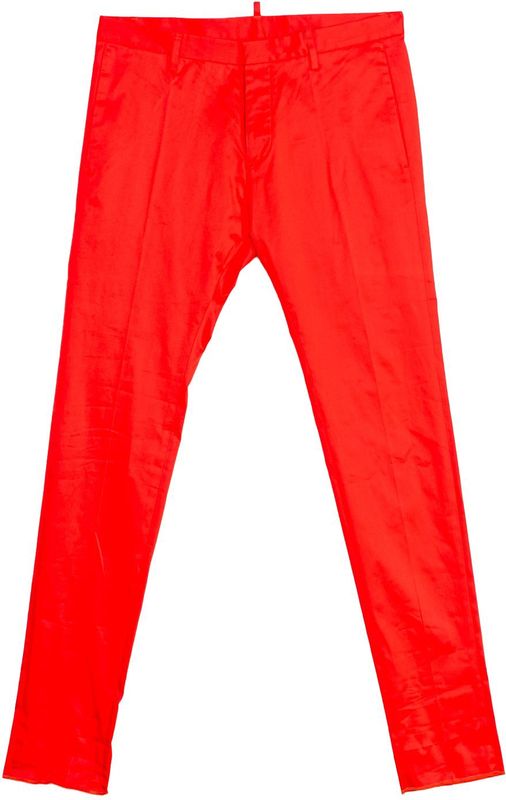 Dsquared2 - Slim-fit Chino Broek - Oranje - Katoen