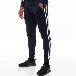 Enzo - Tracksuit Joggers - Navy - Heren - Katoenmix - Verstelbare Taille