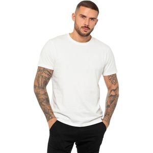 Enzo - Heren T-shirt - Wit - Regular Fit - Ronde Hals