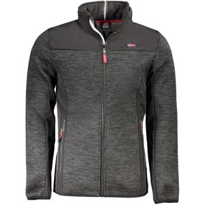 Fleecejack met softshellpanelen