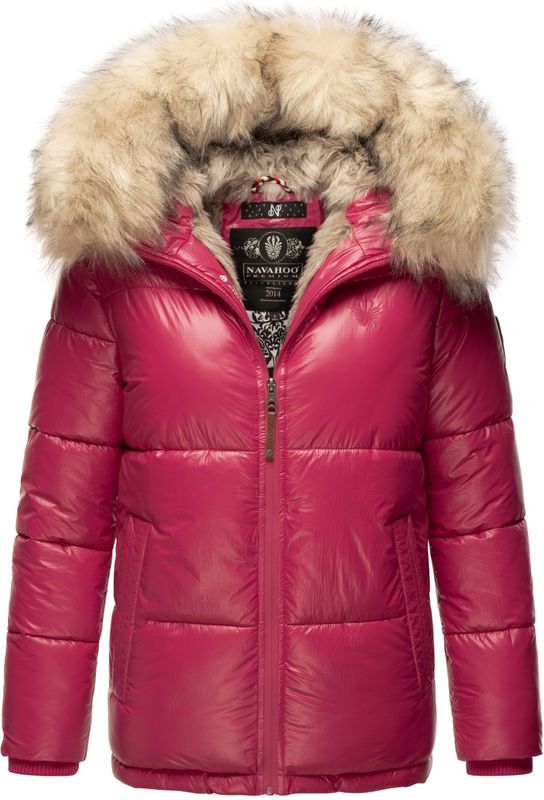 Navahoo - Tikunaa - Dames Winterjas - Metallic - Pufferjack